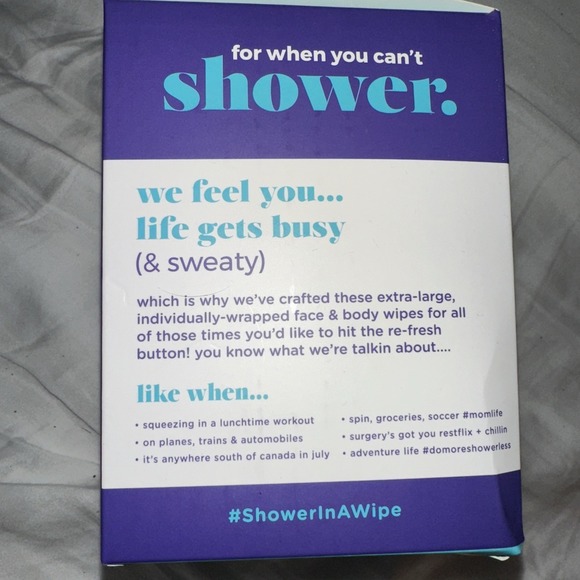 Goodwipes Body Wipes 10 per pack FRESH UNSCENTED-10 Individual Wipes 9x11.5 - Picture 2 of 5